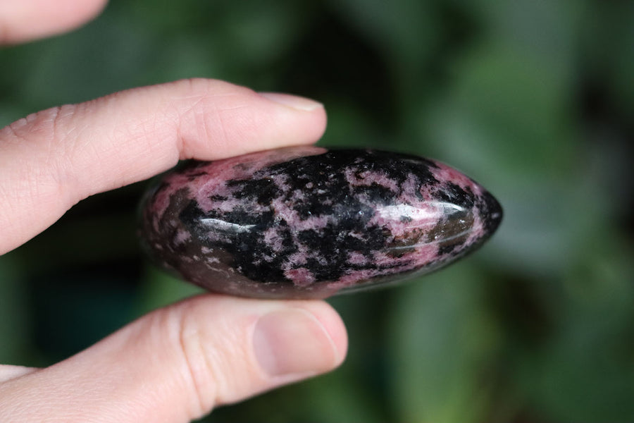 Rhodonite pocket stone 4