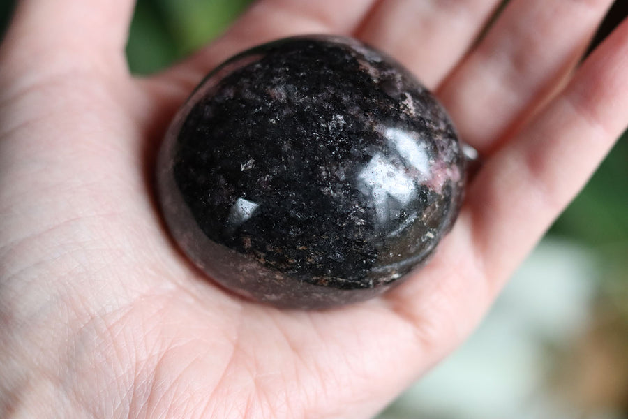 Rhodonite pocket stone 5