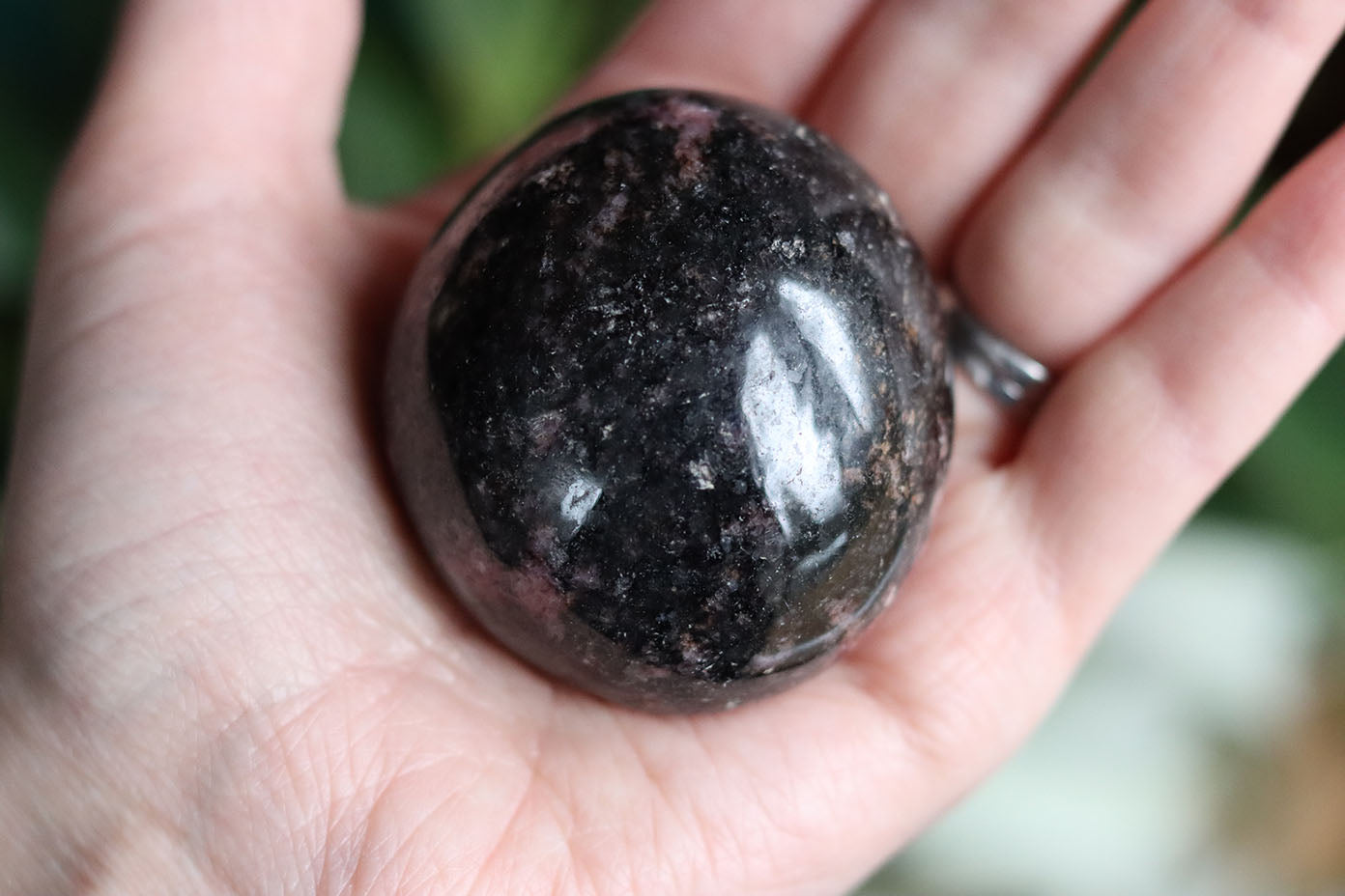 Rhodonite pocket stone 5