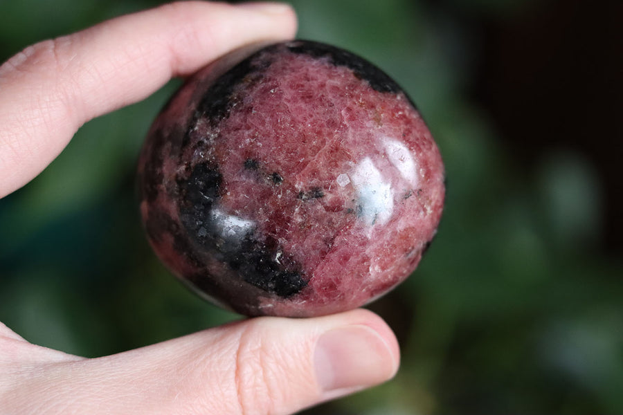 Rhodonite pocket stone 5