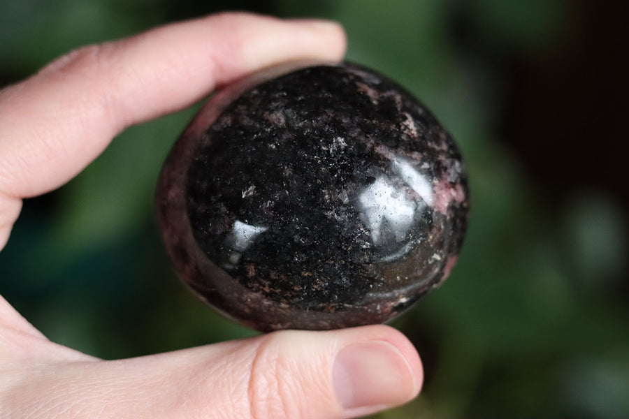 Rhodonite pocket stone 5