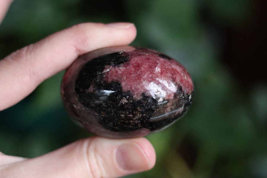 Rhodonite pocket stone 5