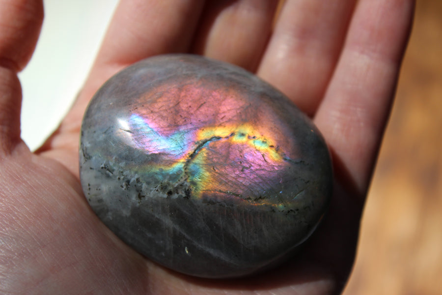 Labradorite pocket stone 6