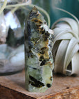 Prehnite cluster tower 1