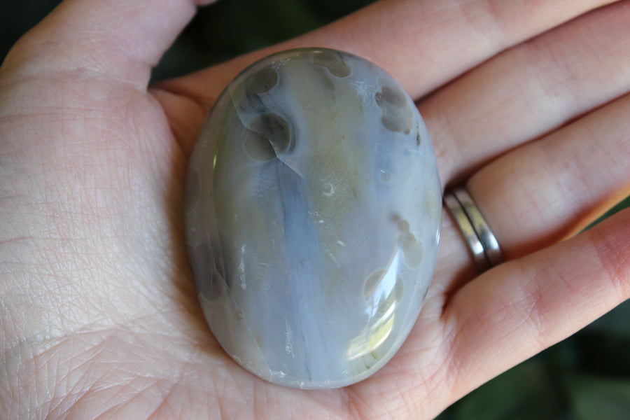 8th vein ocean jasper pocket stone 12