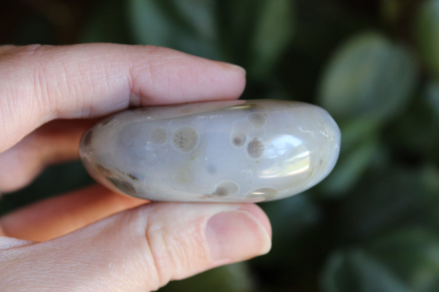 8th vein ocean jasper pocket stone 12