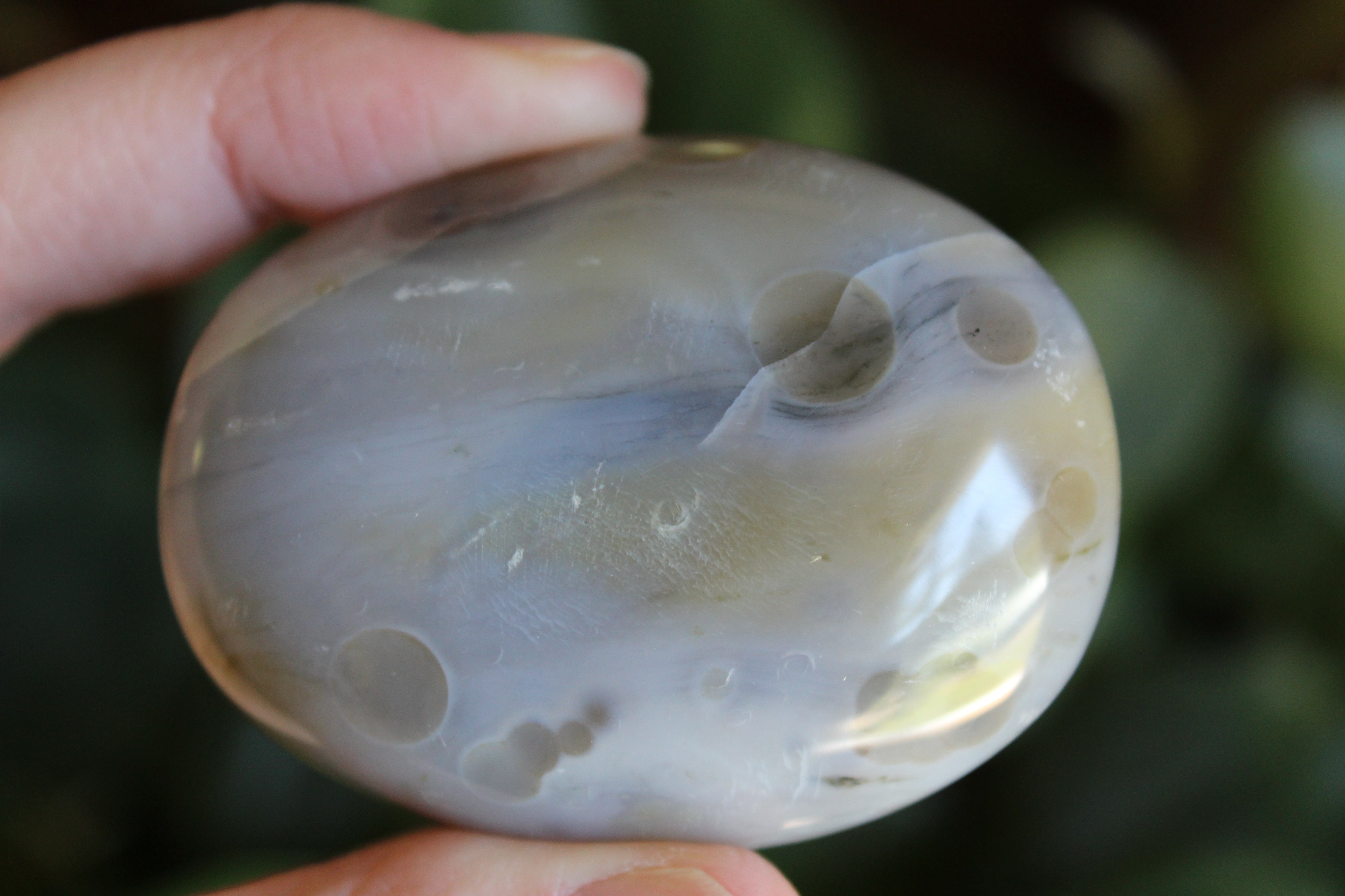 8th vein ocean jasper pocket stone 12