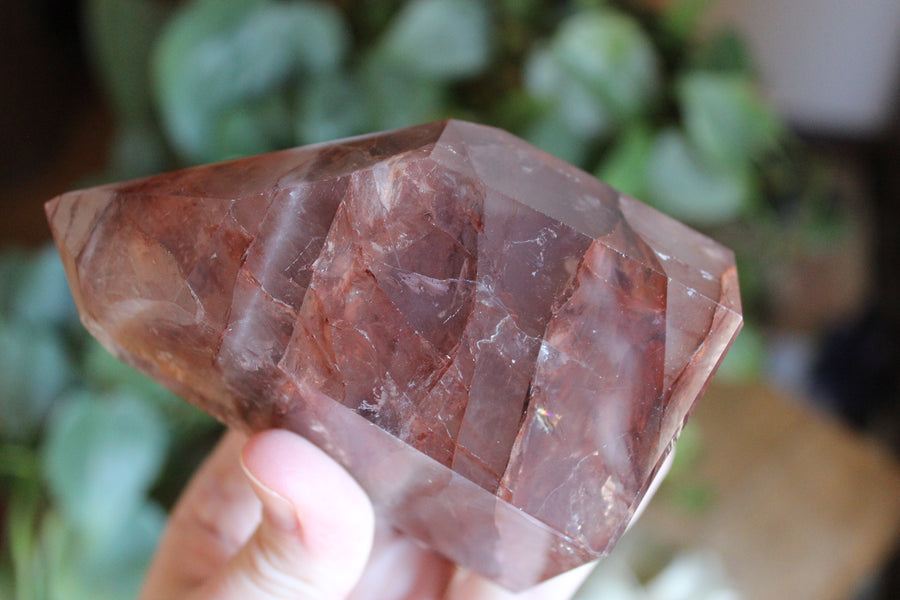 Hematoid quartz tower 4