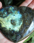 Labradorite heart 8 sale