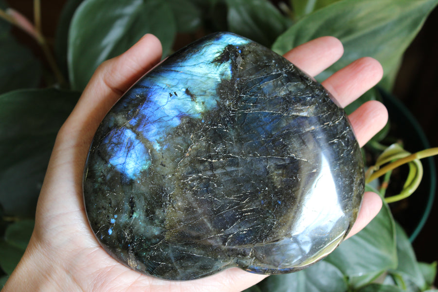 Labradorite heart 9 sale