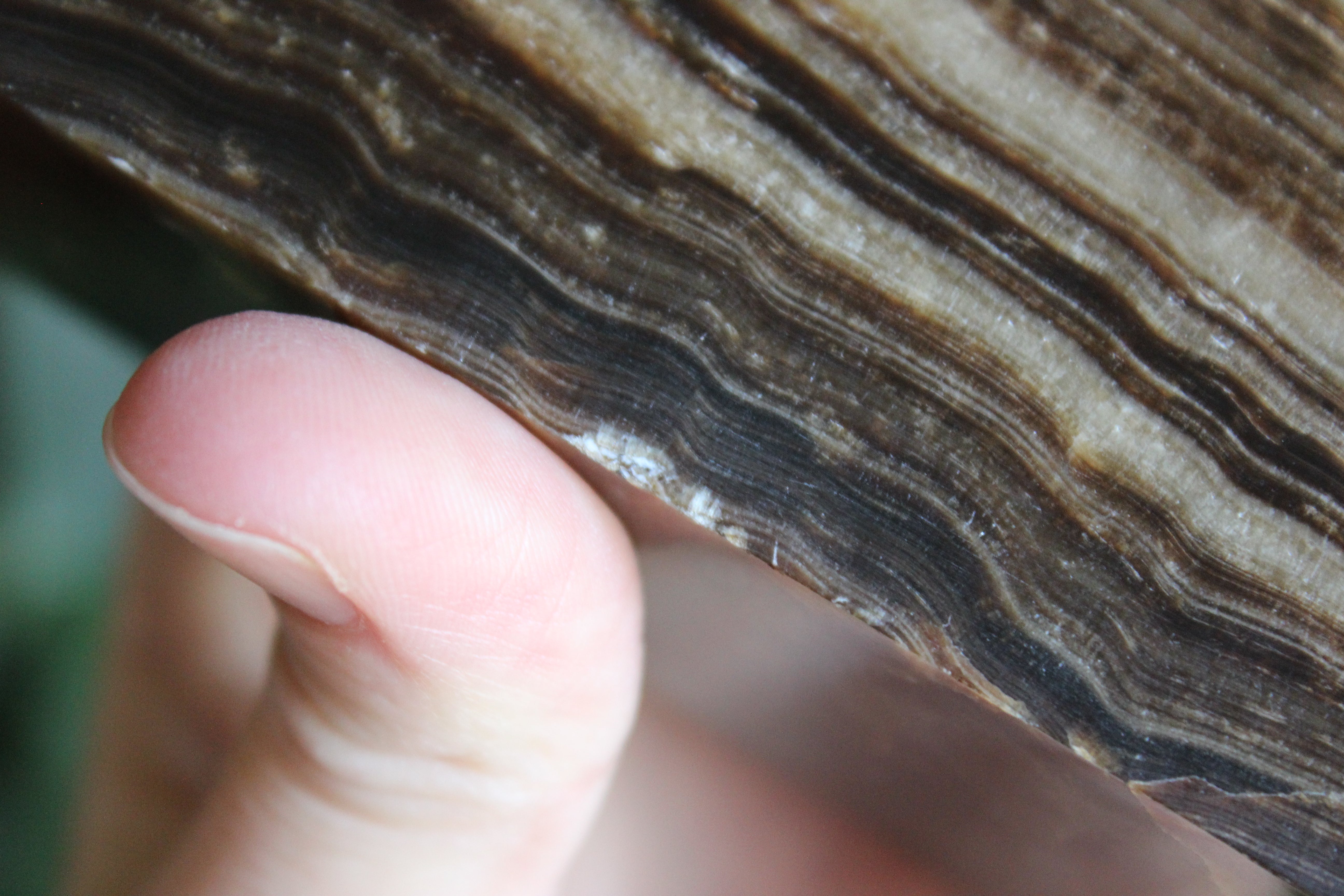 Chocolate calcite tower 5