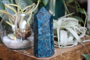 Blue apatite tower 3