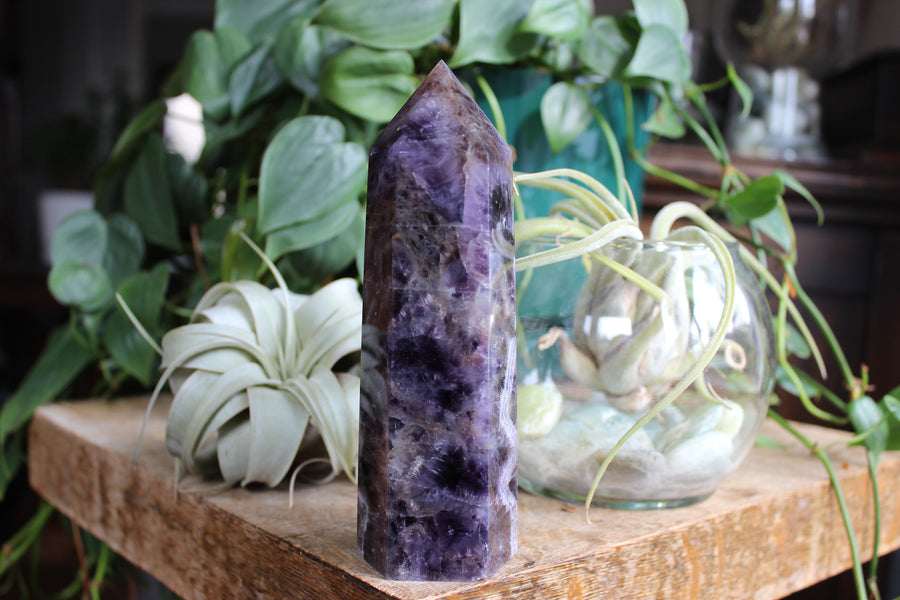 Chevron amethyst tower 6