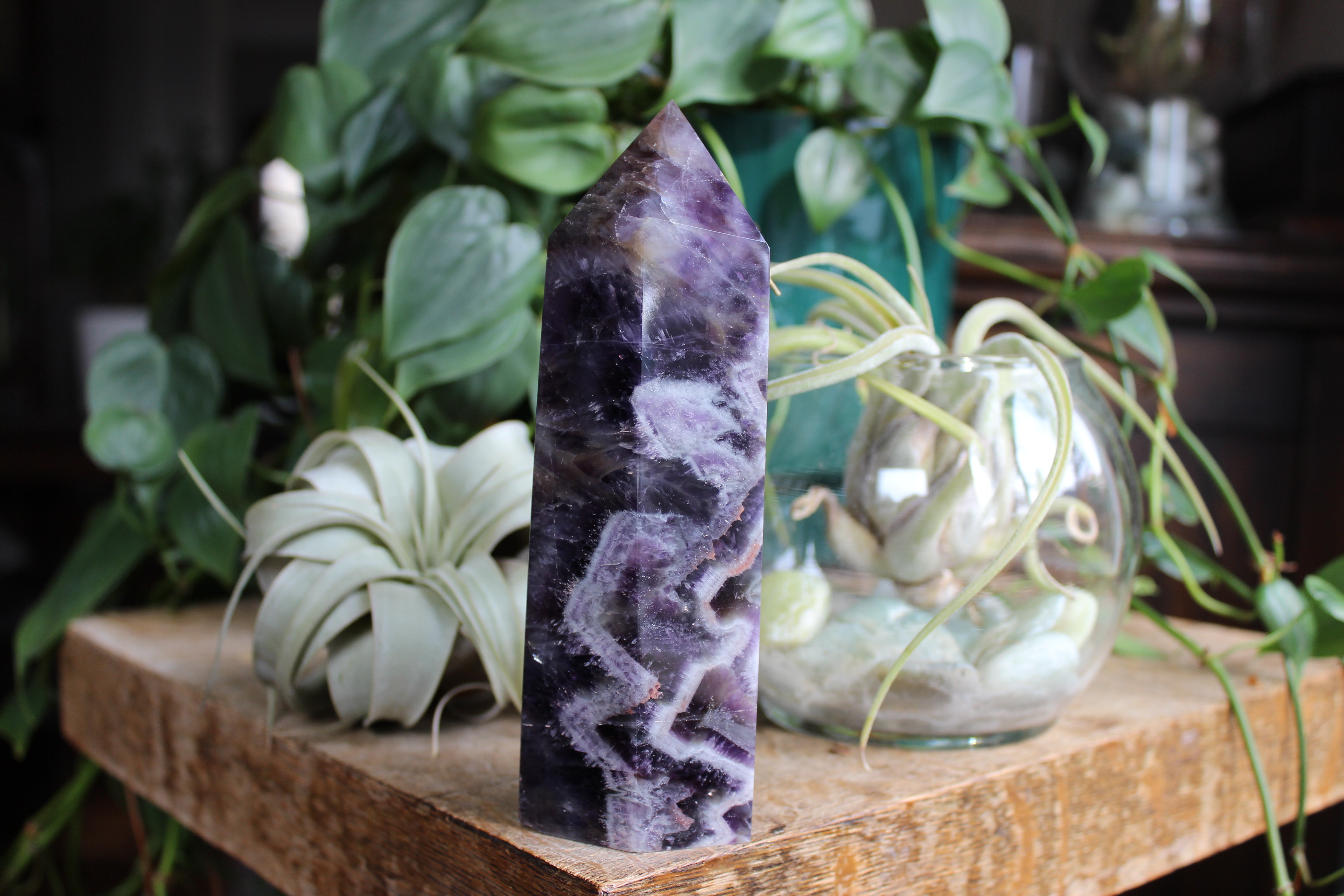 Chevron amethyst tower 6