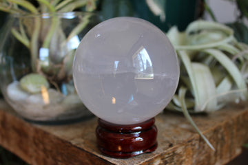 Girasol quartz sphere 2