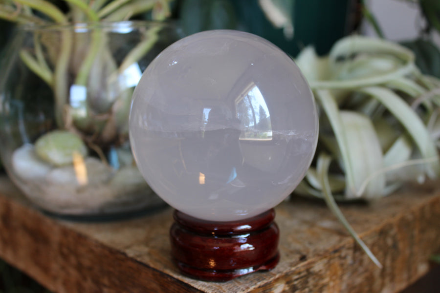 Girasol quartz sphere 2
