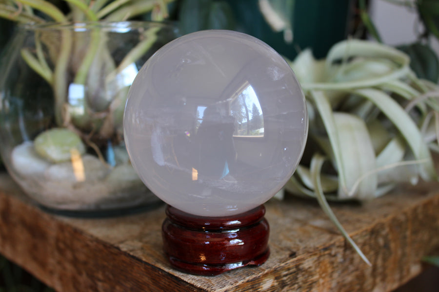 Girasol quartz sphere 2