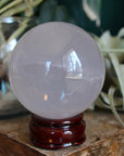 Girasol quartz sphere 2