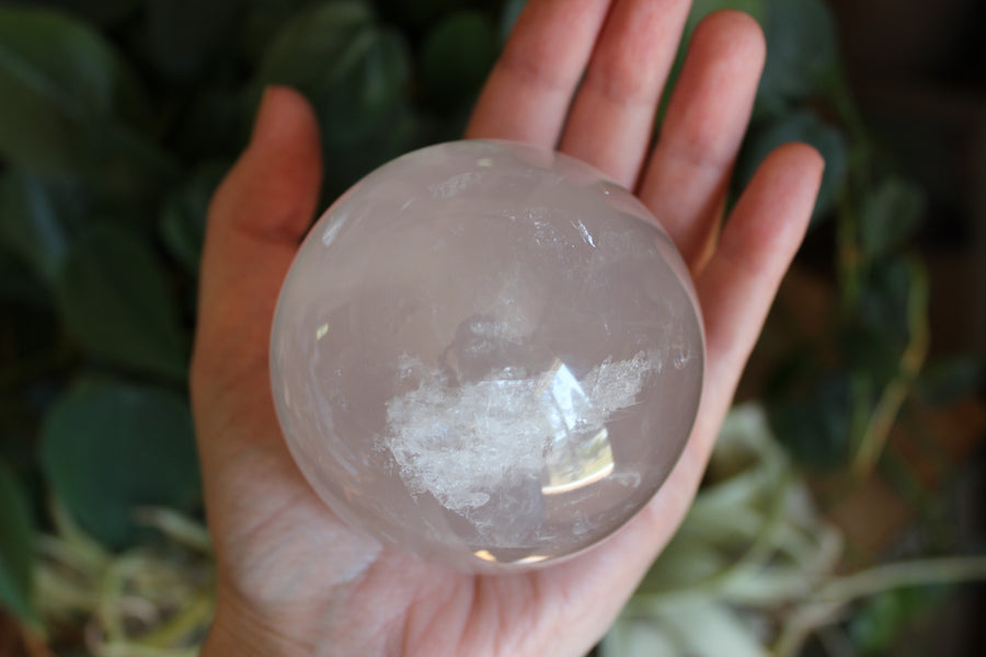 Girasol quartz sphere 2