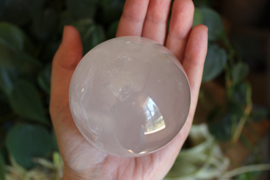 Girasol quartz sphere 2