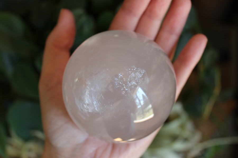 Girasol quartz sphere 2