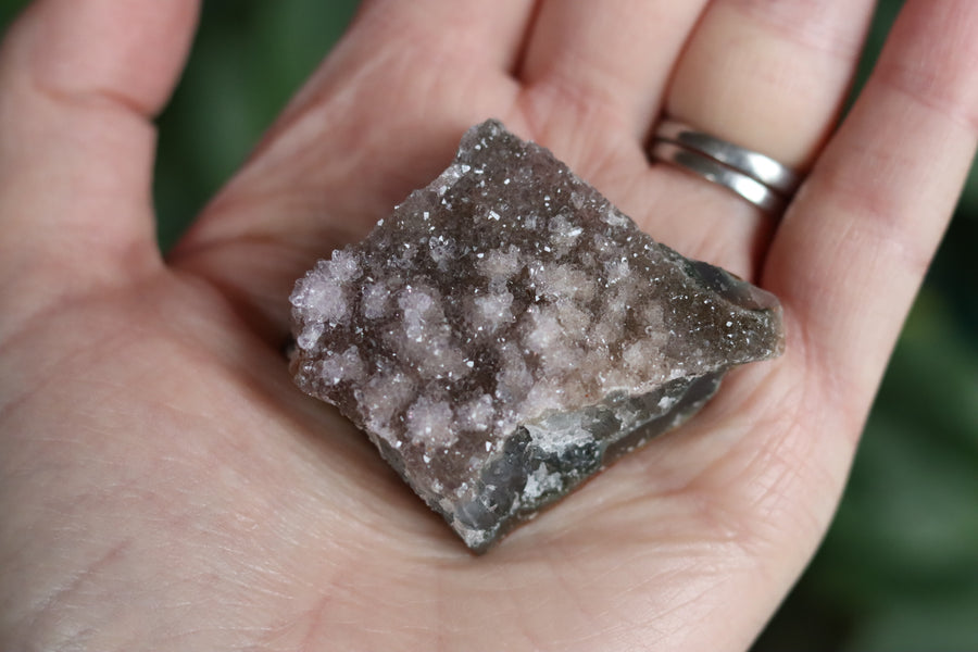 Rainbow amethyst cluster 20