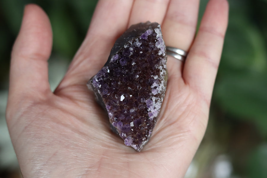 Rainbow amethyst cluster 21