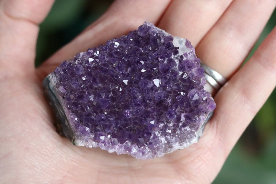 Rainbow amethyst cluster 22