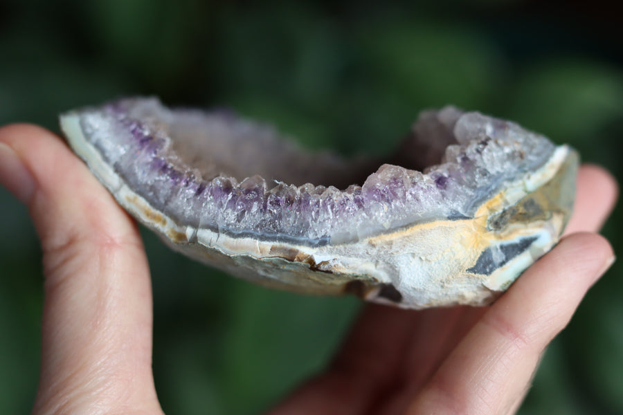 Rainbow amethyst cluster 30