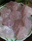Rough rose quartz piece (Sm/Med size)