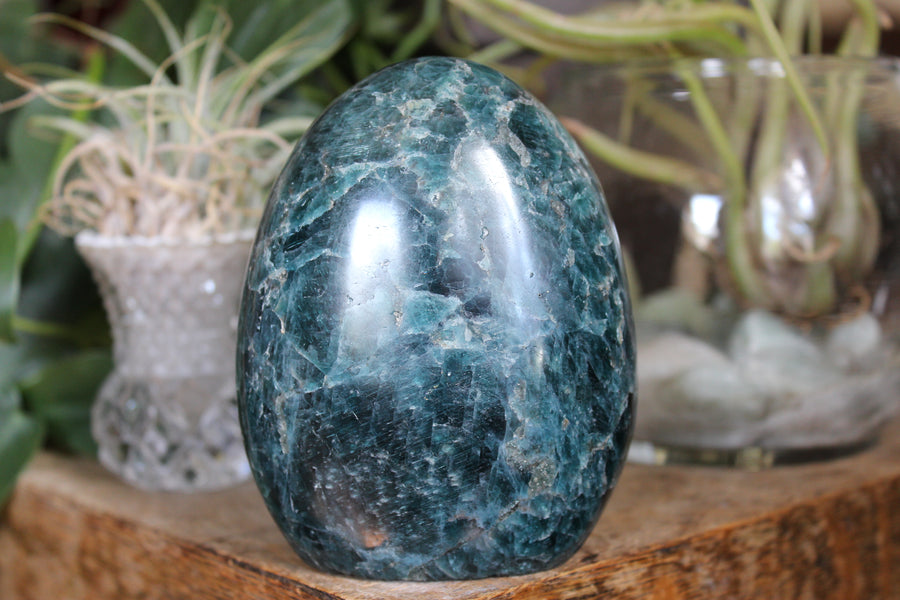 Green/teal apatite free form 6