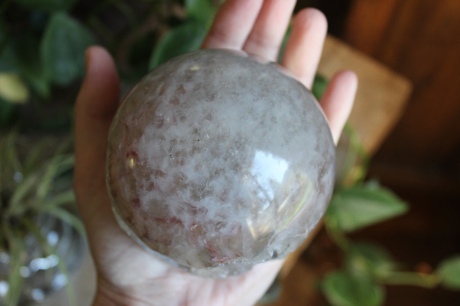 Amethyst geode sphere 13