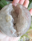 Amethyst geode sphere 13