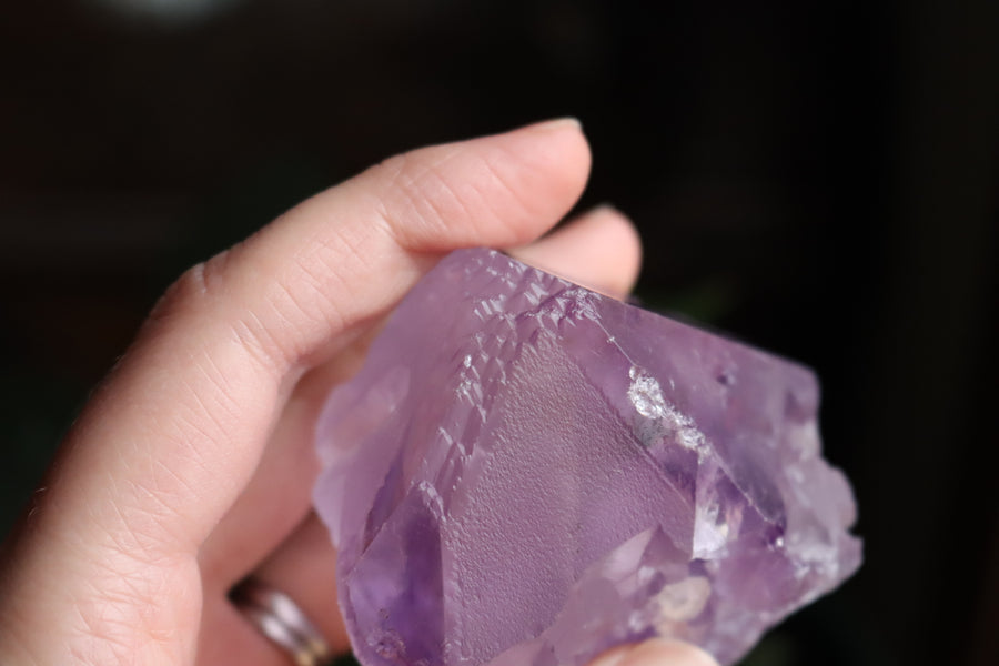 Elestial amethyst point 1