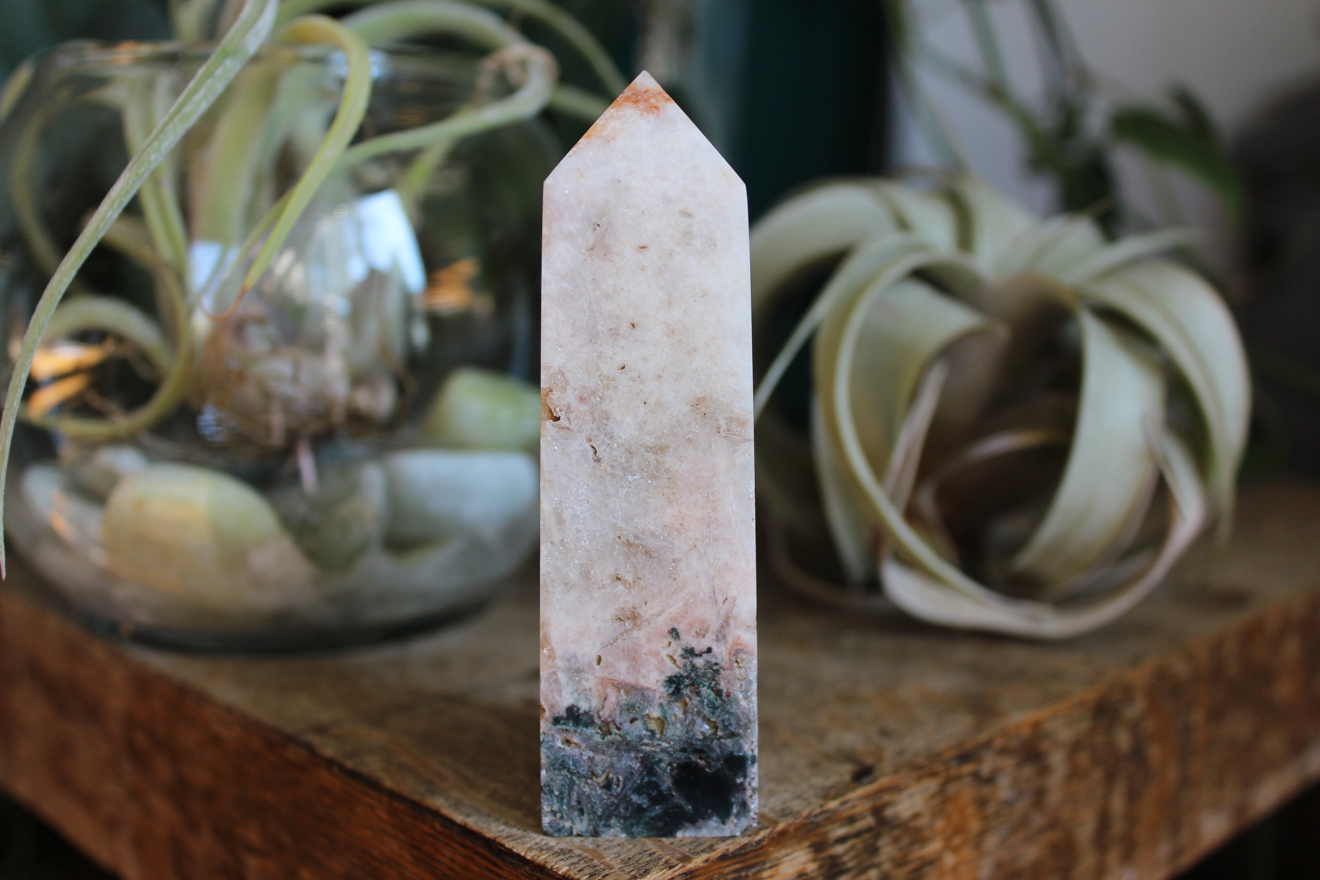 Pink amethyst tower 1