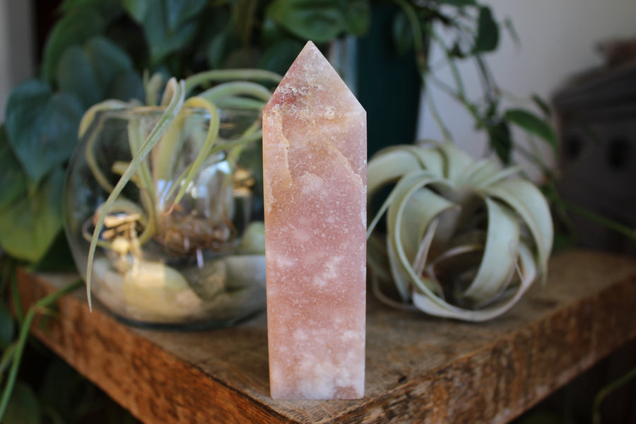 Pink amethyst tower 5