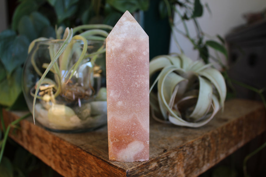 Pink amethyst tower 5