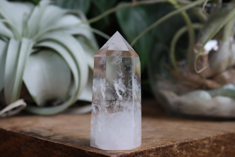 Clear quartz tower 2