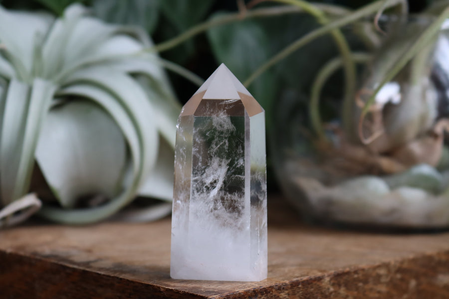 Clear quartz tower 2