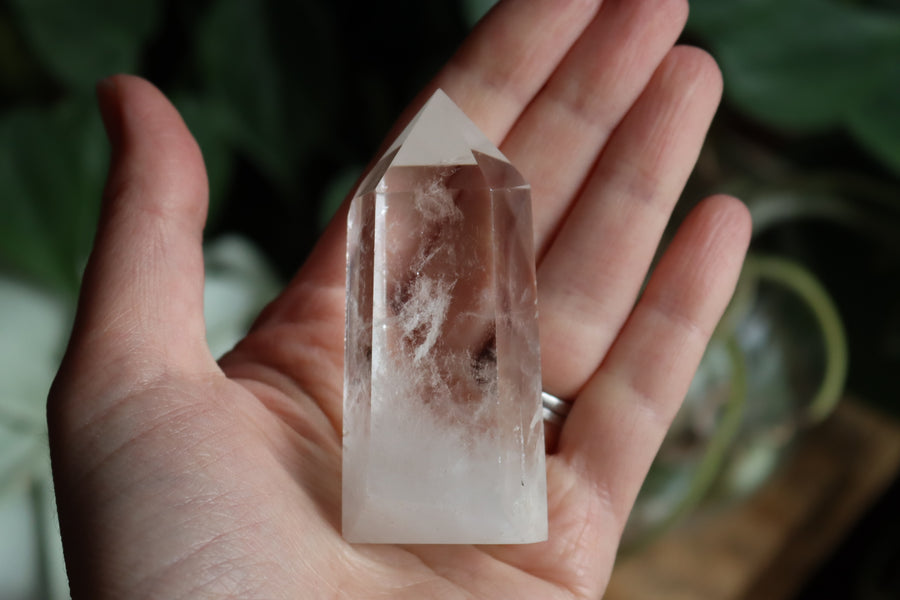 Clear quartz tower 2