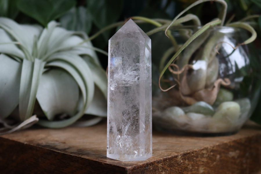 Clear quartz tower 6