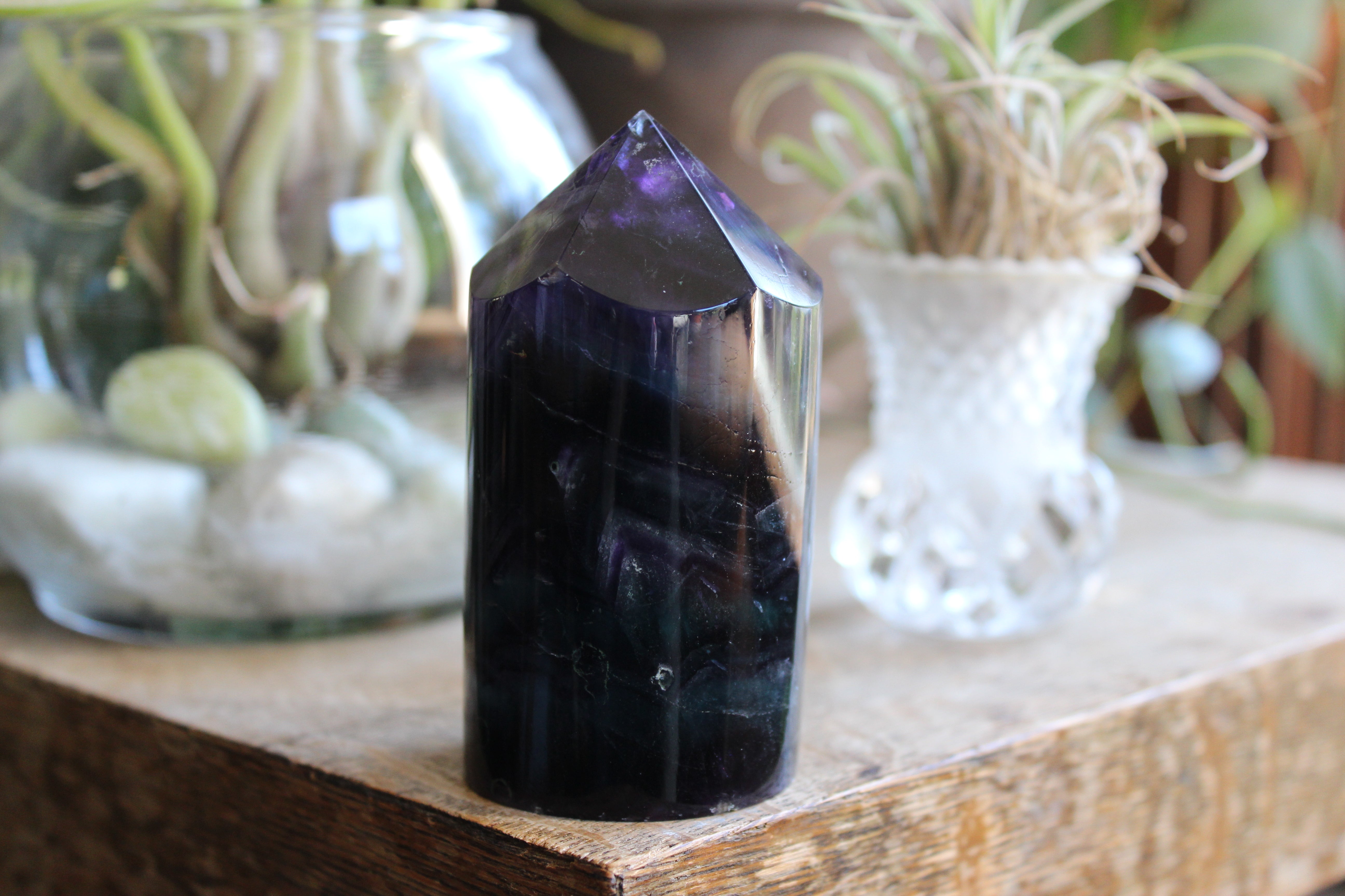 Cylinder fluorite tower 15