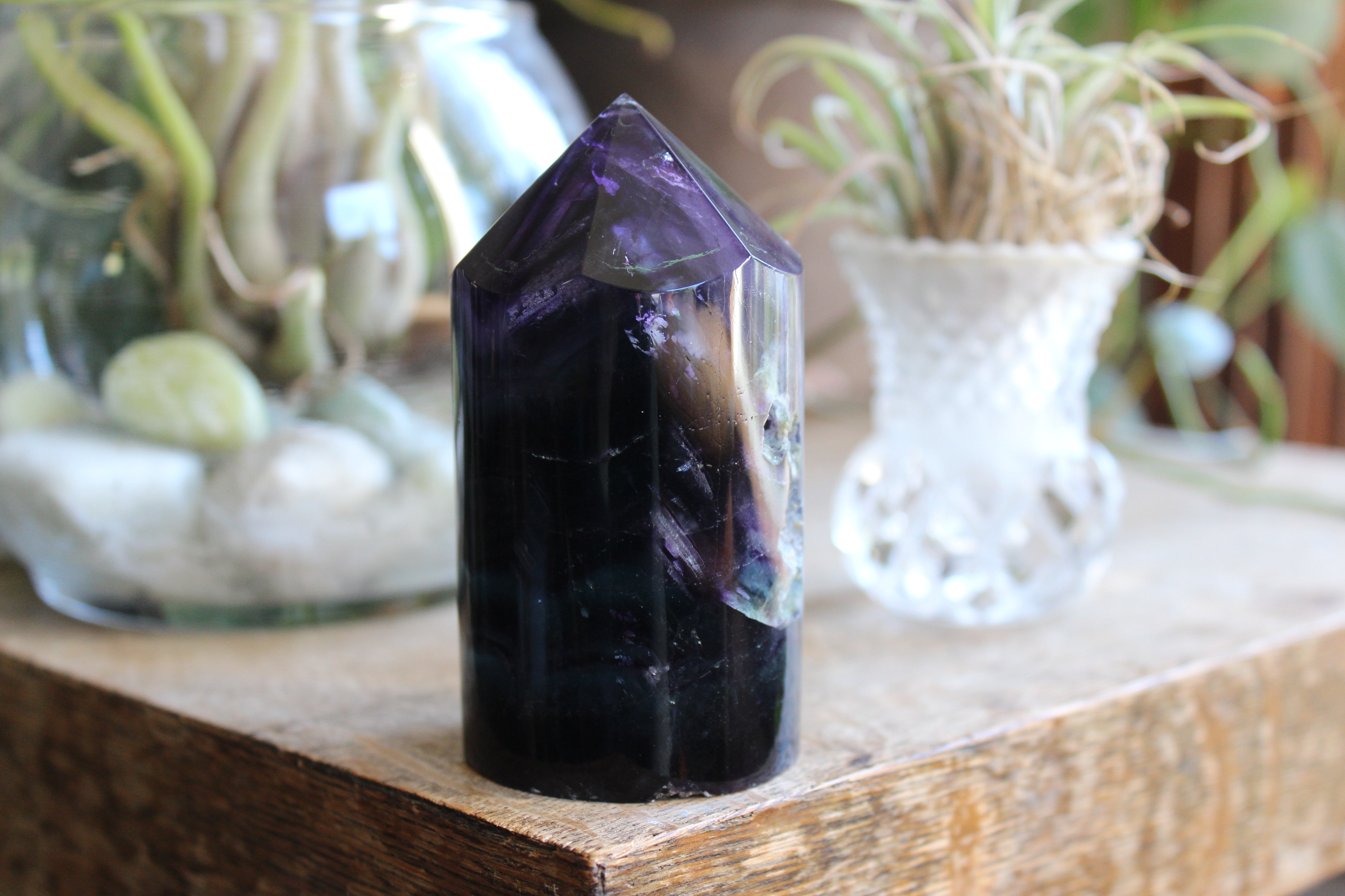 Cylinder fluorite tower 15