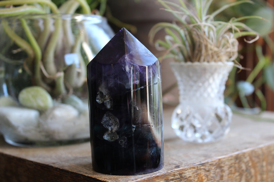 Cylinder fluorite tower 15