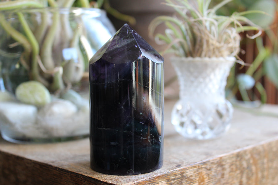 Cylinder fluorite tower 15