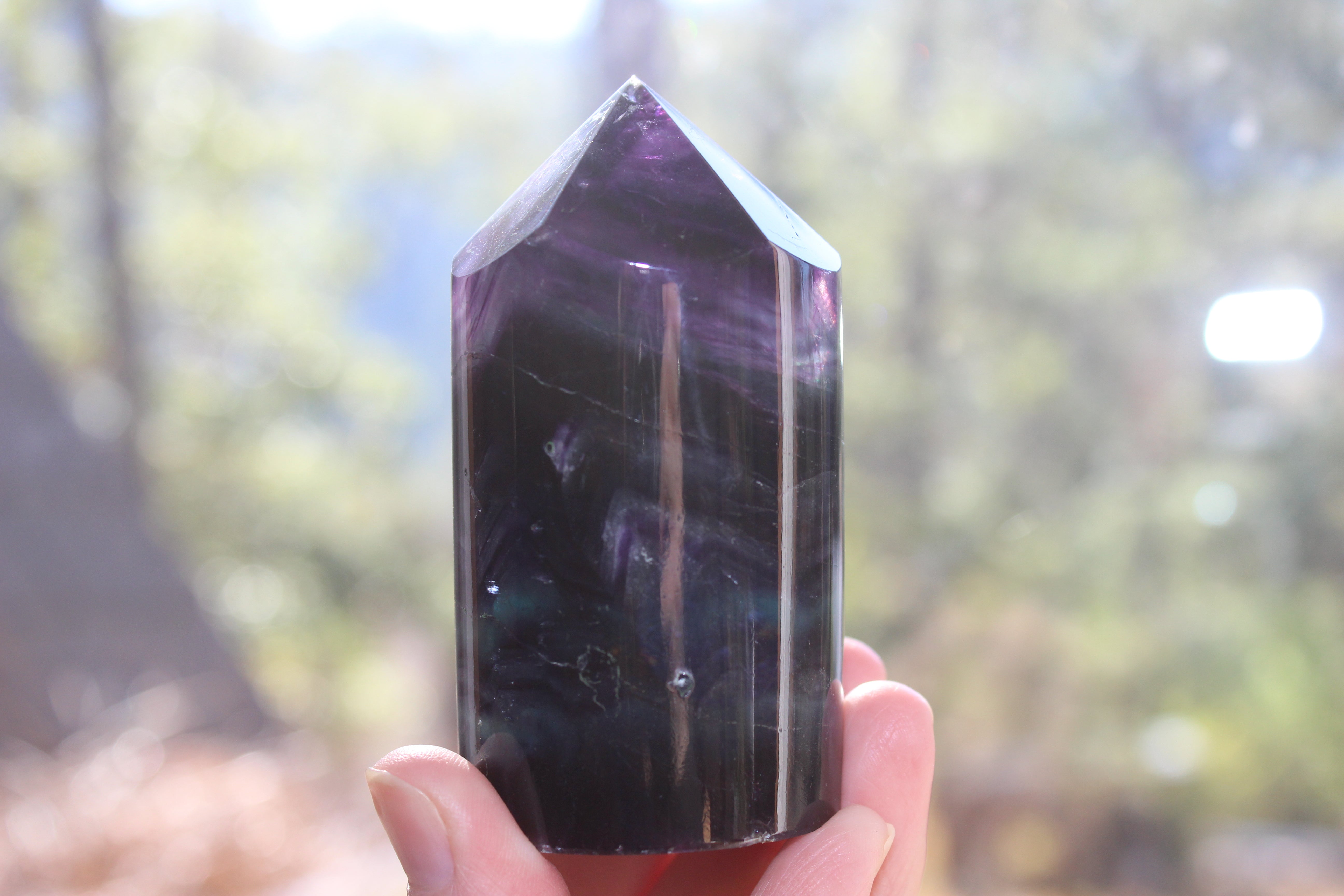 Cylinder fluorite tower 15