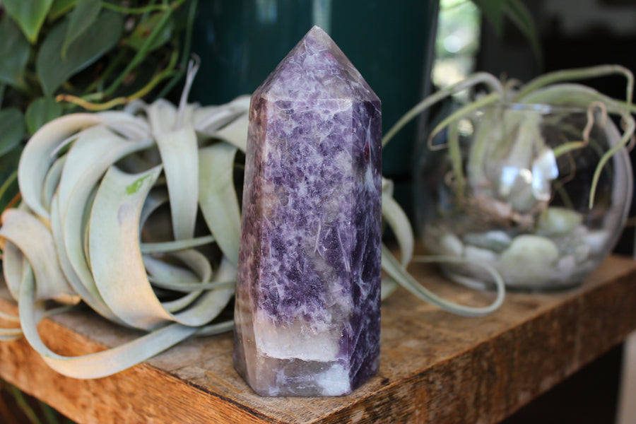 Lepidolite tower 1 sale