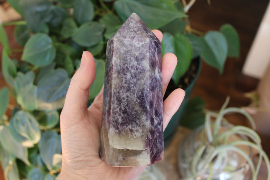 Lepidolite tower 1 sale