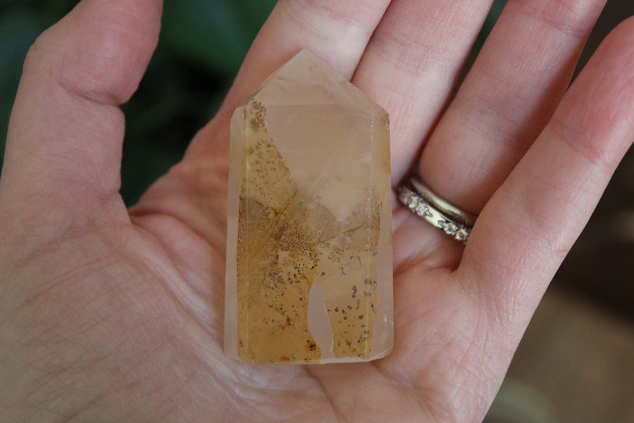 Dendritic quartz tower 6 sale