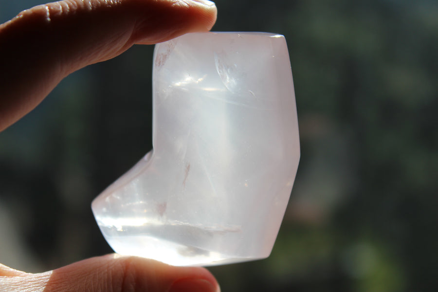 Rose quartz freeform from Mozambique 11 sale